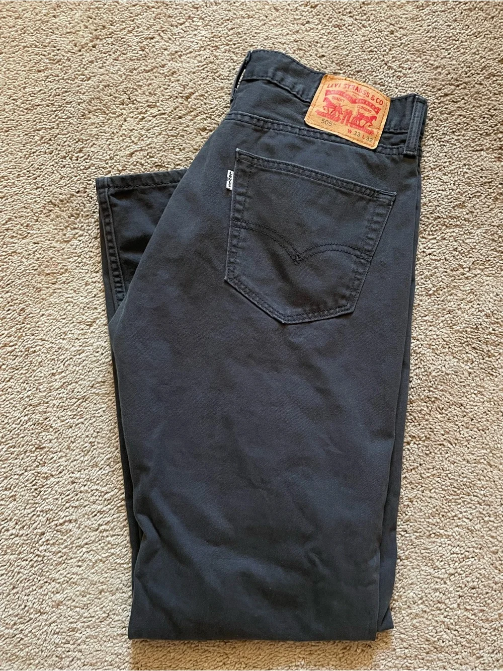 Levi's Slim Straight Men's Jeans in Black